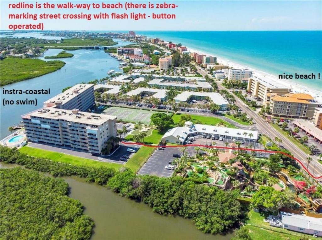 Bayshore Yatch Tennis Condo 2Br 3 Beds, Walking Distance To Beautiful Quite Beach Clearwater Beach Extérieur photo